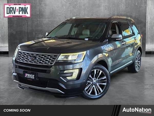 2016 Ford Explorer Platinum 4x4 SUV for $0 Build Credit,