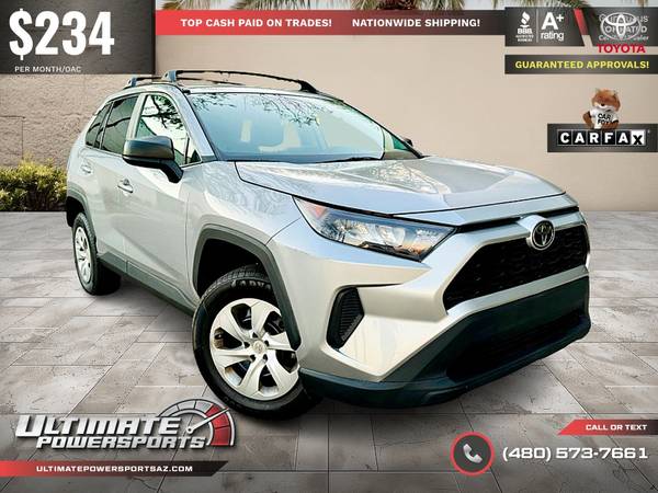 2019 Toyota RAV4 SUV - All Credit Financing Available for