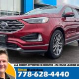 2019 Ford Edge Titanium 2.0L AWD for $0 Build Credit,
