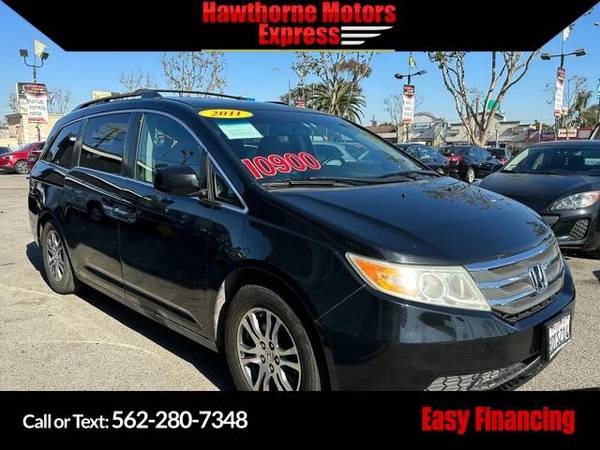 2011 Honda Odyssey EX-L for $0 Build Credit, Poor Credit,