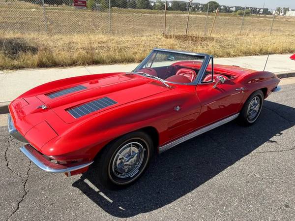 1963 Chevrolet Corvette Convertible for $0 Build Credit, Poor Credit,