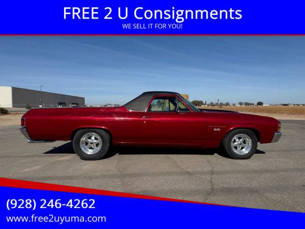 1971 Chevrolet El Camino SS for $0 Build Credit, Poor