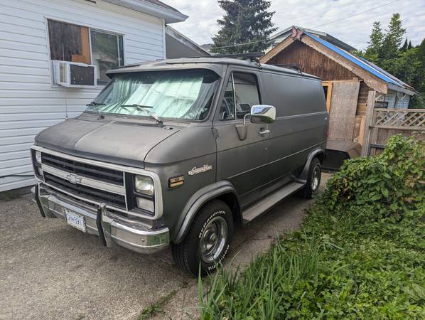 1990 Chevrolet G10 Short Wheelbase Van for $0 Build Credit,