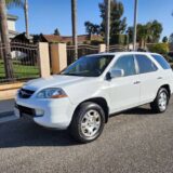 2002 Acura MDX 4WD Touring Package for $0 Build Credit,