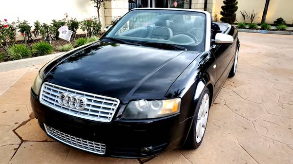 2004 Audi S4 Cabriolet 340HP V8 for $0 Build Credit,