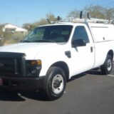 2008 Ford F250 Reg Cab Long Bed Work Truck with