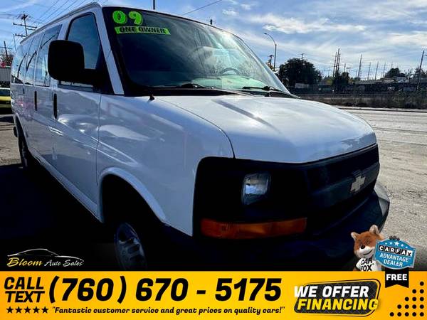 2009 Chevrolet Express 2500 Cargo Van for $0 Build Credit,