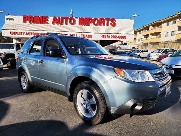 2011 Subaru Forester 2.5X AWD for $0 Build Credit, Poor