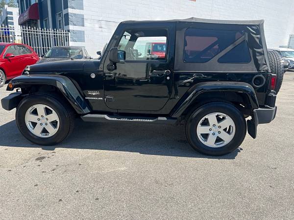 2012 Jeep Wrangler Sahara 4WD 2dr for $0 Build Credit,