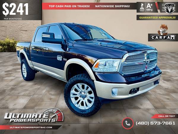 2013 Dodge Ram 1500 Longhorn 4x4 Crew Cab V8 Hemi