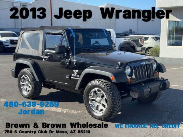 2013 Jeep Wrangler for $0 Build Credit, Poor Credit, Bad