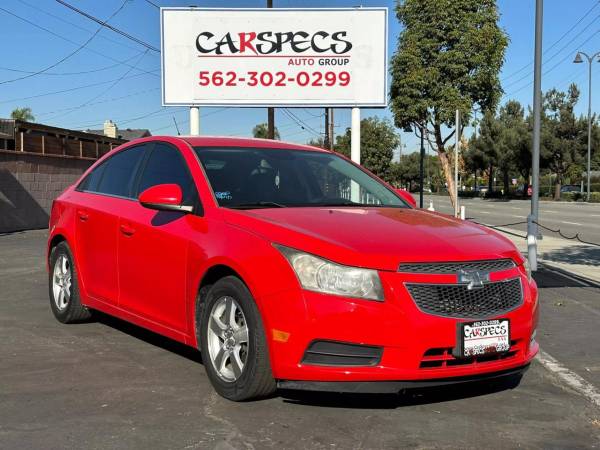 2014 Chevrolet Cruze 1LT Sedan for $0 Build Credit, Poor