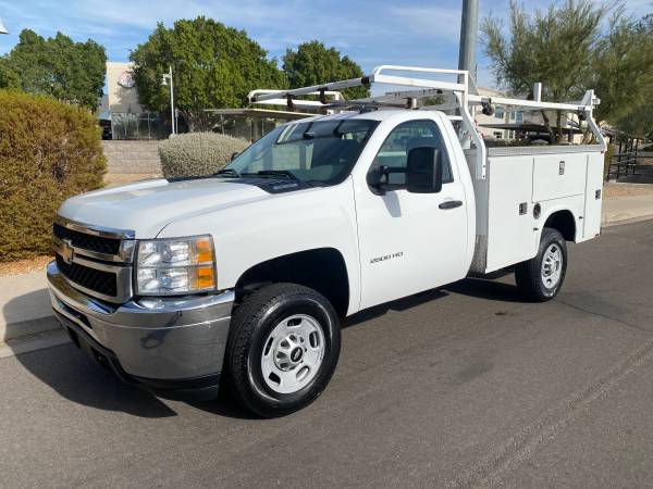 2014 Chevy Silverado 2500 Utility Truck - 1 Owner, No