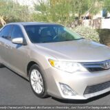 2014 Toyota Camry XLE Low Miles for $0 Build Credit,