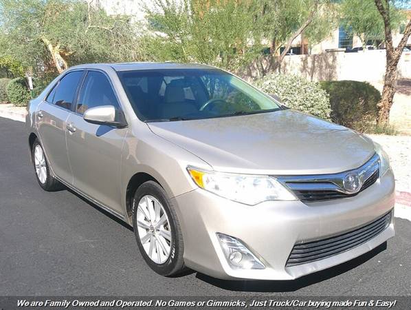 2014 Toyota Camry XLE Low Miles for $0 Build Credit,
