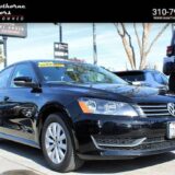 2014 Volkswagen Passat S Black for $0 Build Credit, Poor