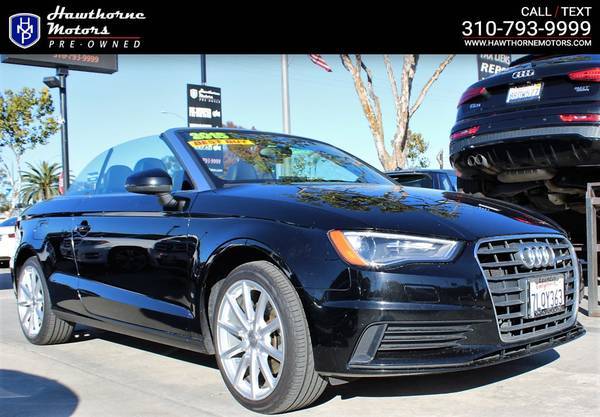 2015 Audi A3 Cabriolet 1.8T Premium for $0 Build Credit,