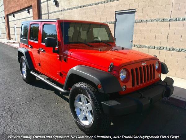 2015 Jeep Wrangler Unlimited Trim for $0 Build Credit, Poor