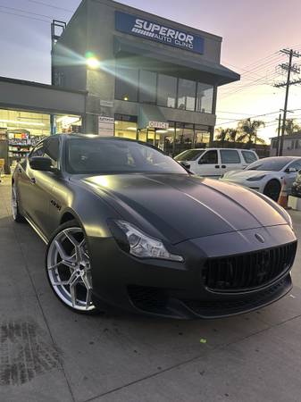 2015 Maserati Quattroporte S Q4 for $0 Build Credit, Poor