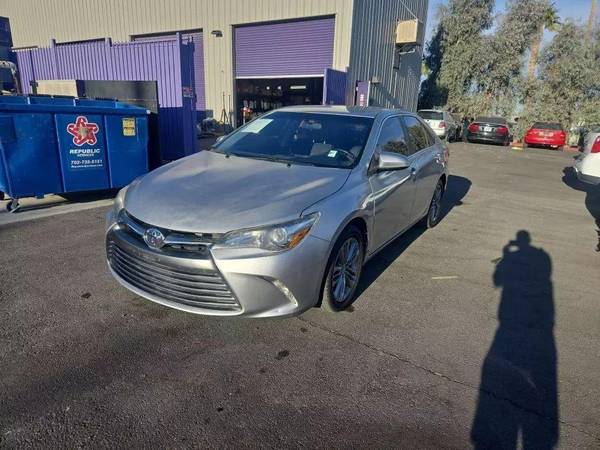 2015 Toyota Camry SE 4D Sedan for $0 Build Credit,