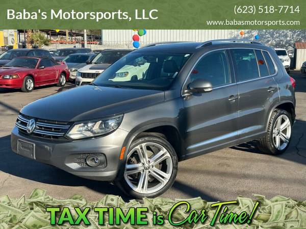2015 Volkswagen Tiguan R-Line 2.0L I4 for $0 Build Credit,