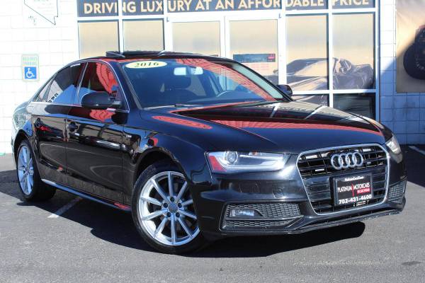 2016 Audi A4 Premium Plus Sedan for $0 Build Credit,