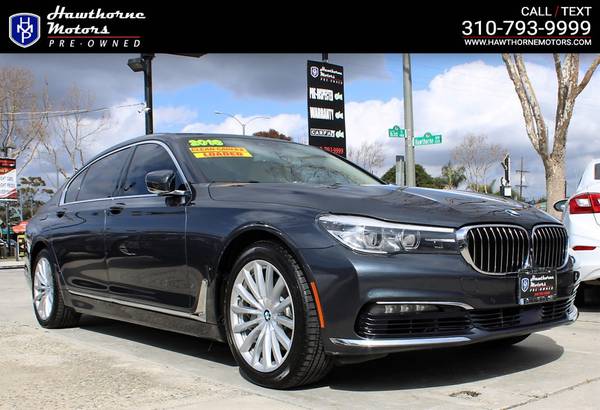 2016 BMW 7 Series 740i for $0 Build Credit, Poor