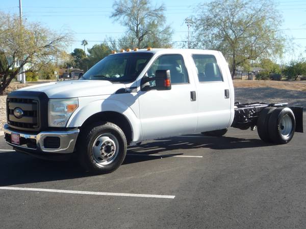 2016 Ford F350 Crew Cab Chassis Work Truck for $0