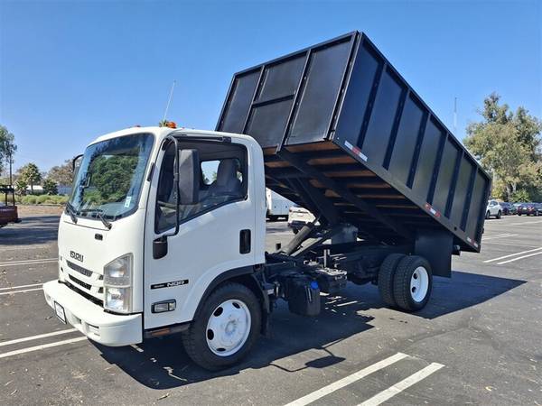 2016 Isuzu Dump, 5.2L Diesel, 14ft Bed, 6 New Tires