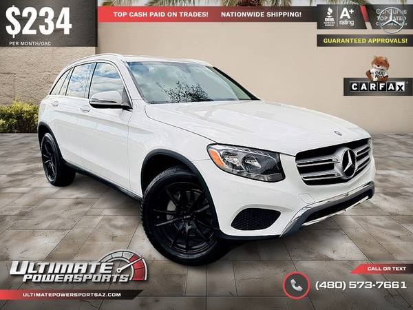 2016 Mercedes-Benz GLC 300 Luxury SUV for $0 Build Credit,