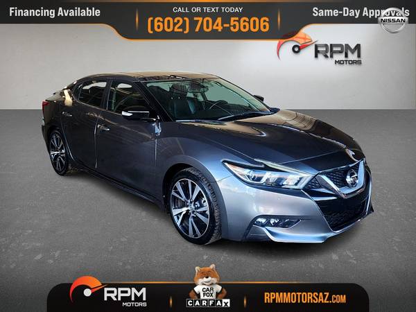 2016 Nissan Maxima 3.5 Platinum $237/mo! for $0 Build Credit,