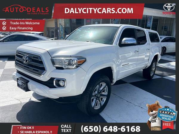 2016 Toyota Tacoma Double Cab Limited 4x4 for $0 Build