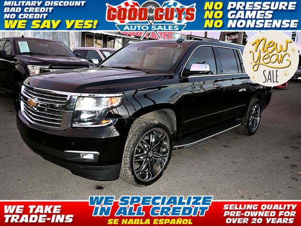 2017 Chevrolet Suburban Premier for $0 Build Credit, Poor Credit,