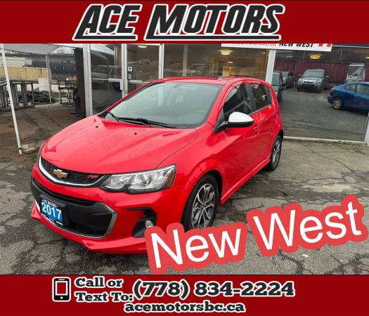 2017 Chevy Sonic LT Hatchback for $0 Build Credit, Poor