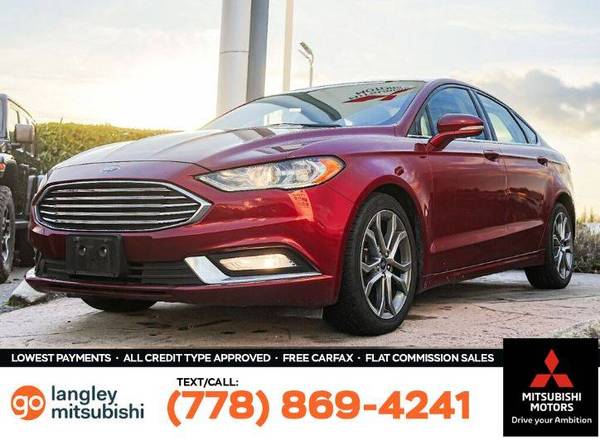 2017 Ford Fusion SE for $0 Build Credit, Poor Credit,