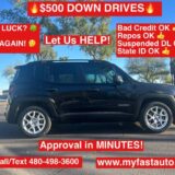 2017 Jeep Renegade Trim - $500 Down Delivers, Bad Credit