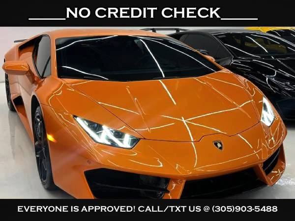 2018 Lamborghini Huracán Coupe for $0 Build Credit, Poor Credit,
