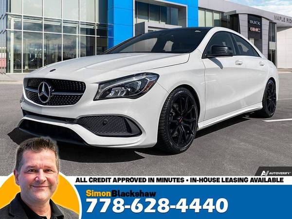 2018 Mercedes-Benz CLA 250 Turbocharged Heated Leather Seat Memory for