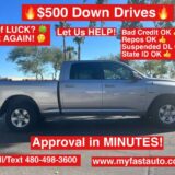 2019 Dodge Ram 1500 - $500 Down Delivery - Bad