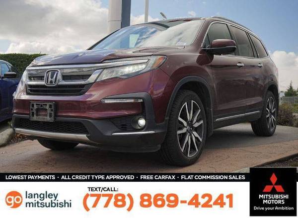 2019 Honda Pilot Touring for $0 Build Credit, Poor Credit,