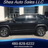 2019 Jeep Cherokee Trailhawk 4WD Black for $0 Build Credit,