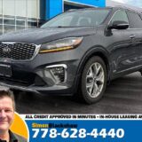 2019 Kia Sorento V6 4WD 3.3L with 3rd Row Seating