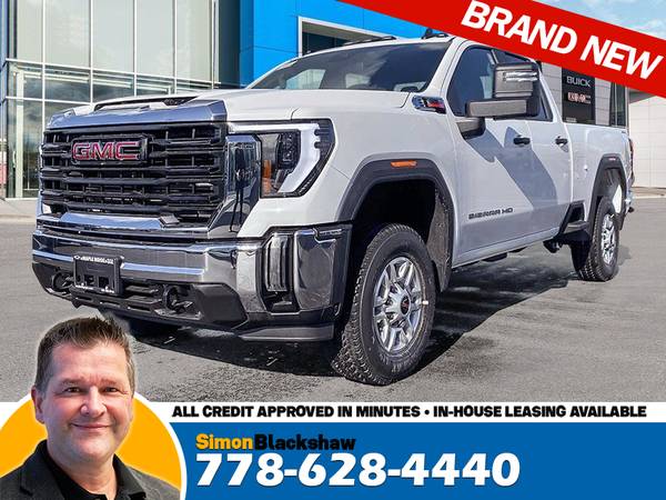 2024 GMC Sierra 2500HD Pro 6.6L Diesel Std Box Double