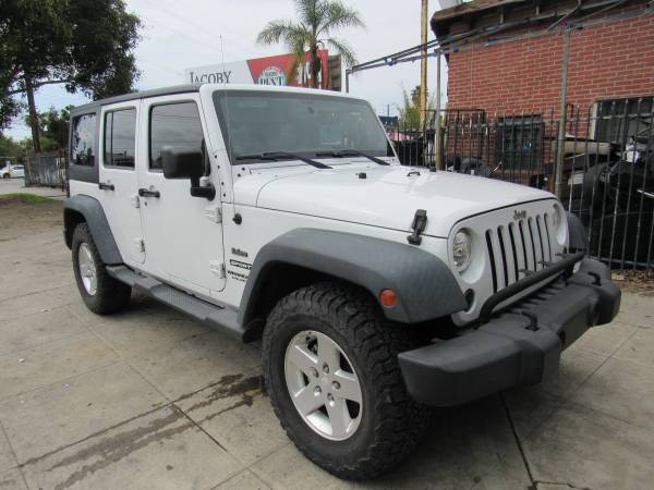 2013 Jeep Wrangler Sport 4WD for $0 Build Credit, Poor