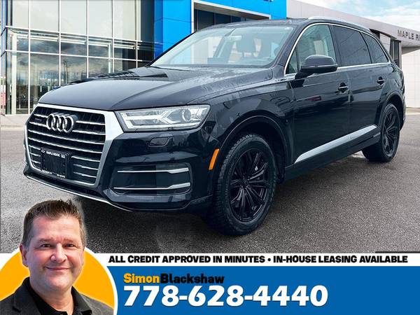 2017 Audi Q7 3.0T Komfort for $0 Build Credit, Poor
