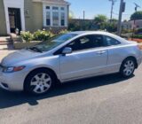 2008 Honda Civic Coupe 5-Speed Manual for $0 Build Credit,
