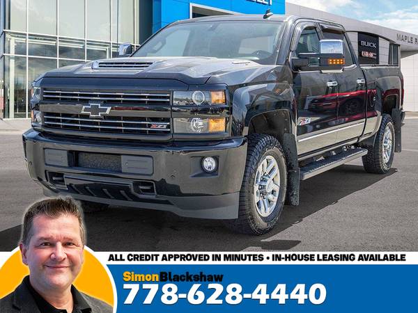 2019 Chevrolet Silverado 3500HD LTZ AWD for $0 Build Credit,