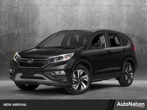 2016 Honda CR-V Touring AWD for $0 Build Credit, Poor