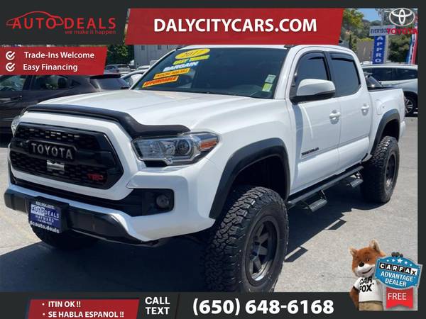 2017 Toyota Tacoma TRD Off-Road Double Cab 4x4 5ft for