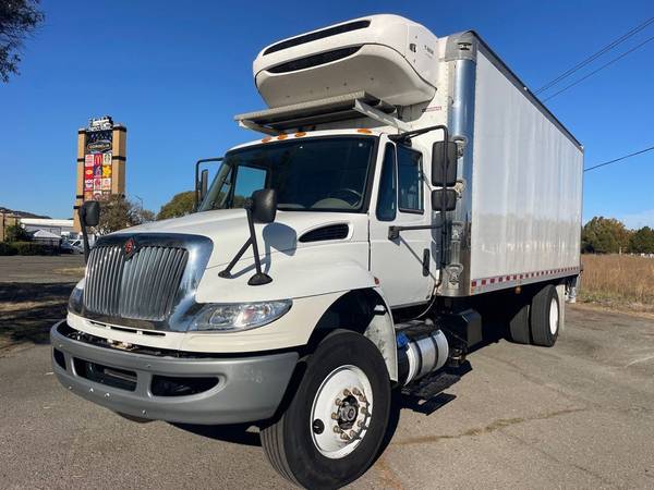 2016 International 4300 Reefer Box Truck with Liftgate for $0
